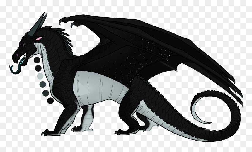 Transparent Dragon Wings Clipart - Hybrid Wings Of Fire Dragons, HD Png Download - dragon wing png
