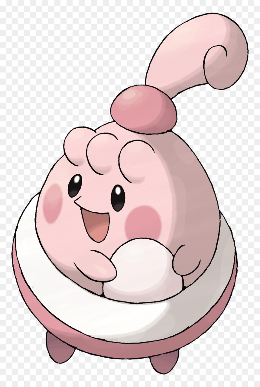 #happiny From The Official Artwork Set For #pokemon - Happiny Pokemon, HD Png Download - ninetails png