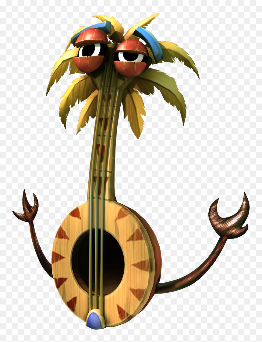 Donkey Kong Country Returns Banjo, HD Png Download - donkey kong 64 png