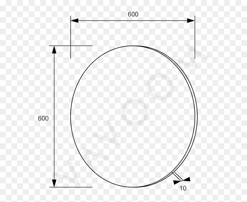 Circle, HD Png Download - mirror's edge png