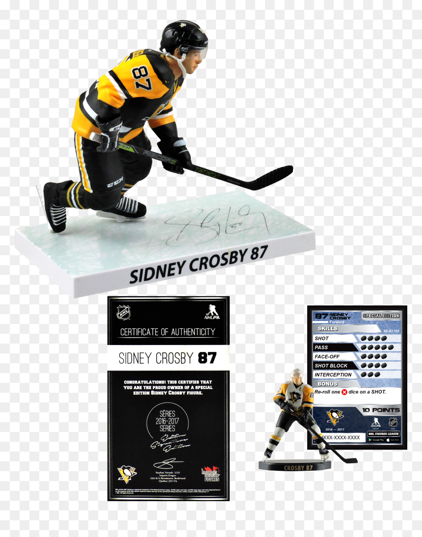 Crosby - Hockey Figurines, HD Png Download - sidney crosby png