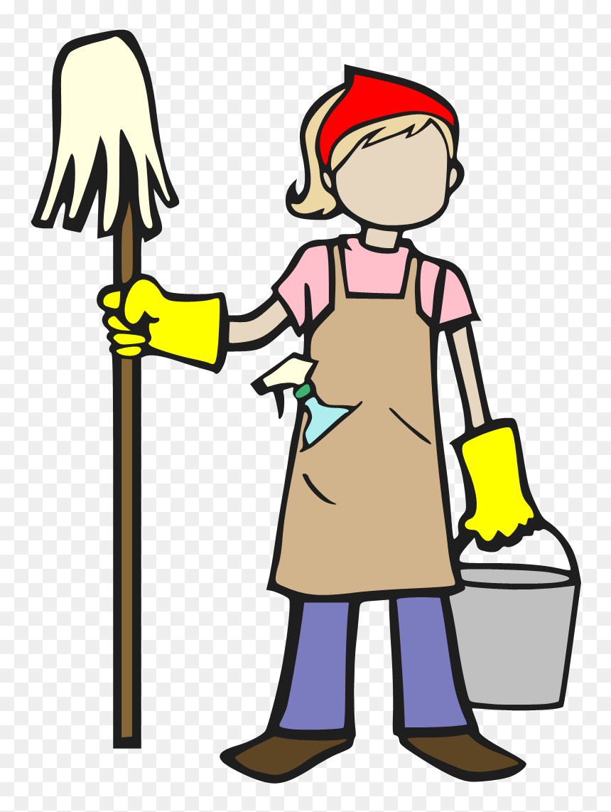 Cleaner Png Clipart, Transparent Png - house cleaning png