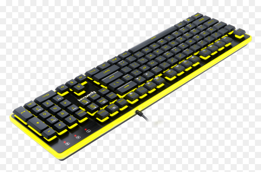 Redragon S107 Gaming Keyboard Mouse Mouse Pad Combo, HD Png Download - teclado png