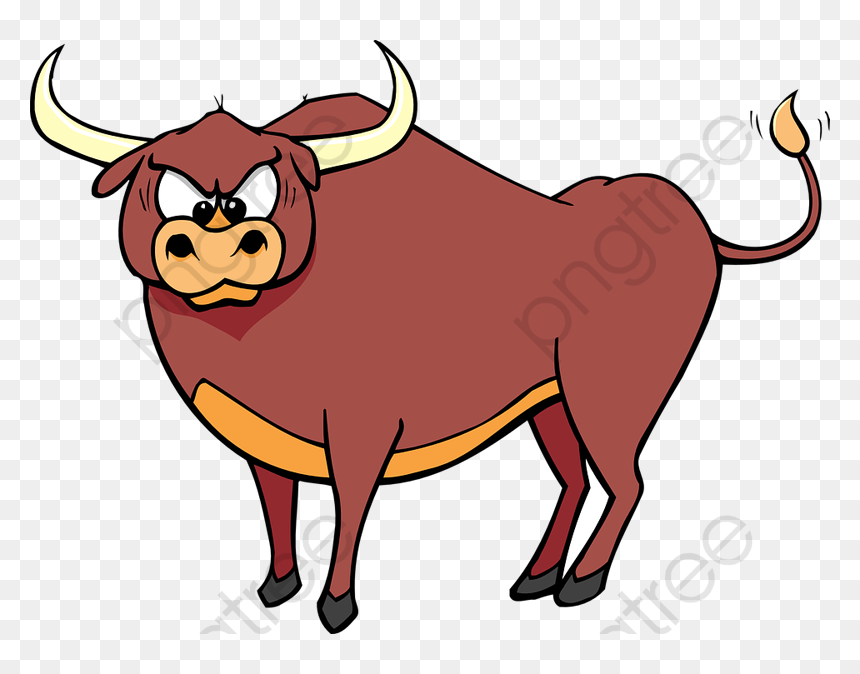 Buffalo Clipart Red - Bull Clipart, HD Png Download - ox png