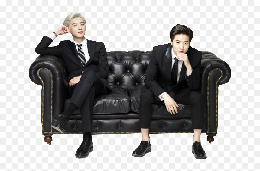 Photoshoot Suho And Chanyeol, HD Png Download - suho png