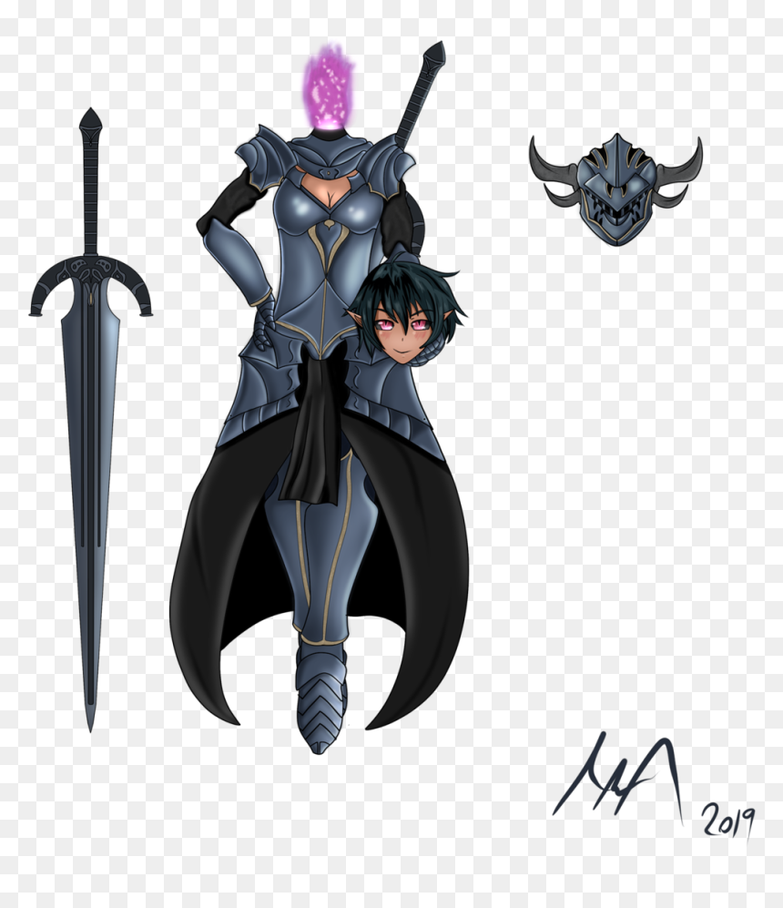 And Here’s A Full Shot Of Niamh’s New Sprite, Complete - Action Figure, HD Png Download - greatsword png