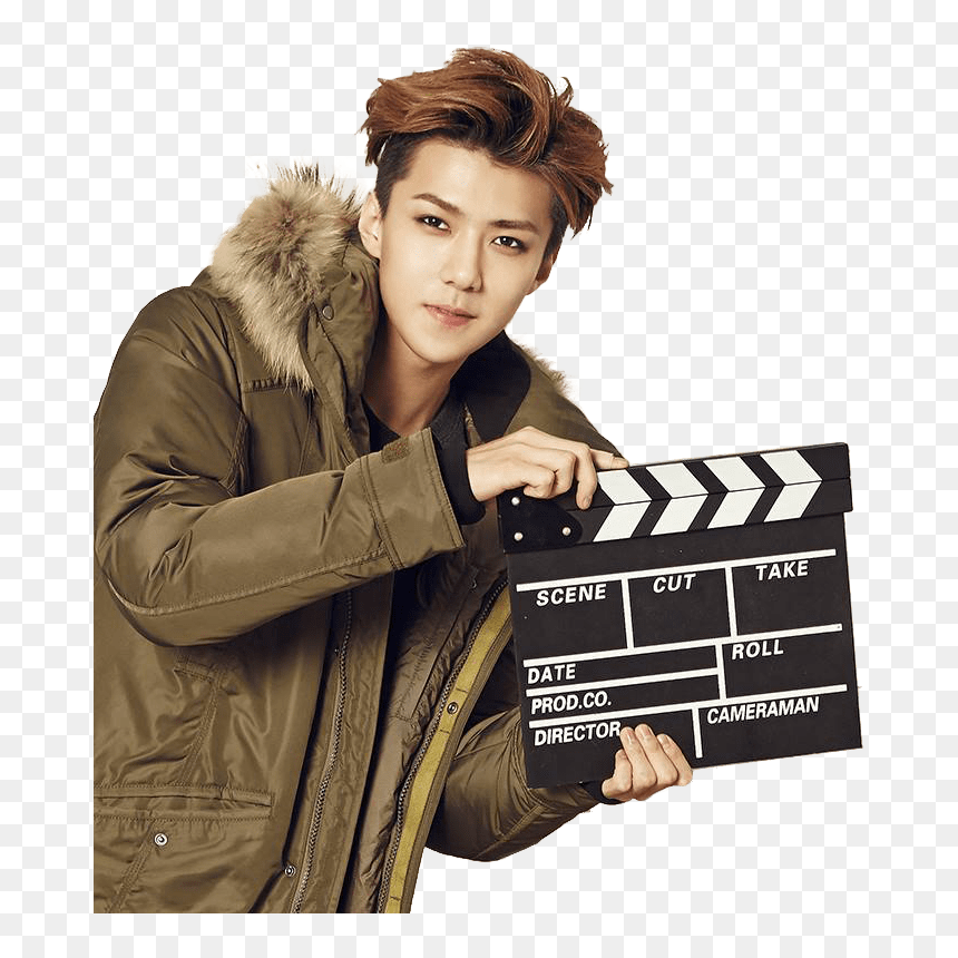Exo Sehun Movieboard - Exo Sehun Png, Transparent Png - suho png