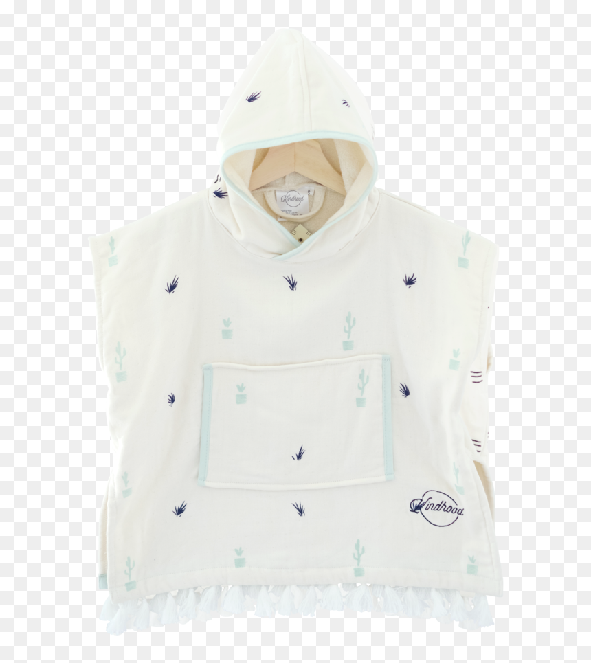 Kindhood Luxury Kids Towel Poncho Sonora - Hoodie, HD Png Download - poncho png