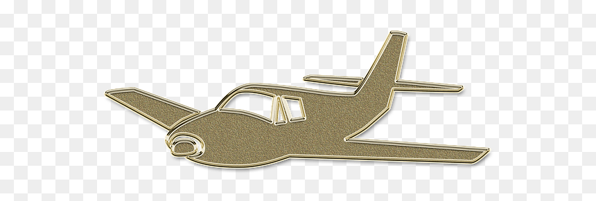 Avião, Infantil Avião, Dourado, Céu, HD Png Download - avião png