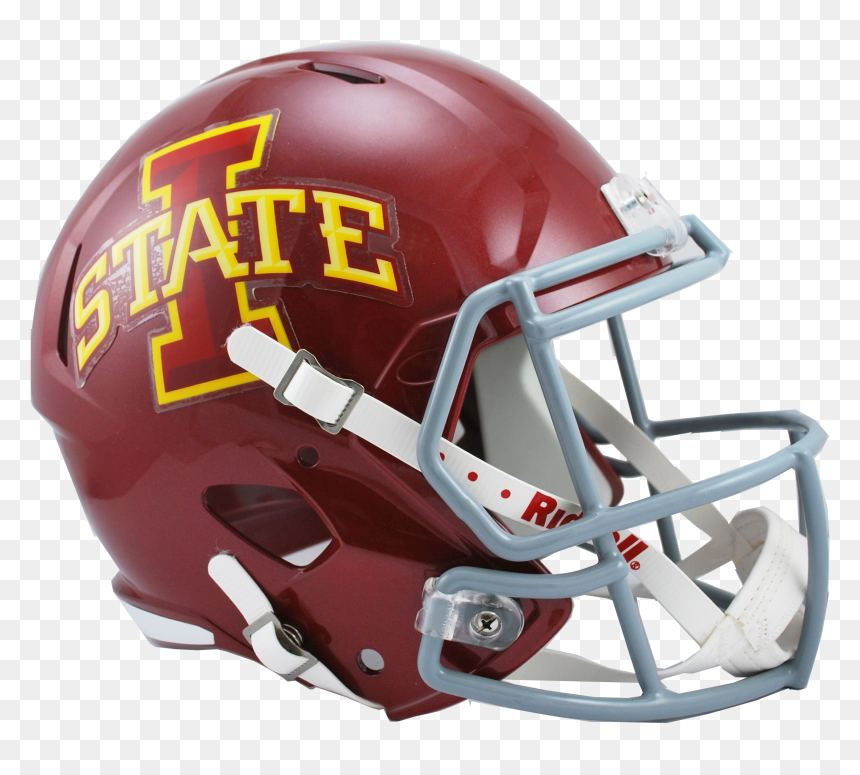 Iowa State Speed Replica Helmet - Iowa State Football Helmet, HD Png Download - iowa state png