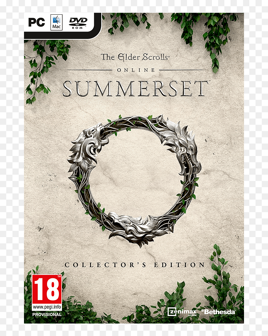Elder Scrolls Online Summerset ™ Collector's Edition, HD Png Download - elder scrolls online png