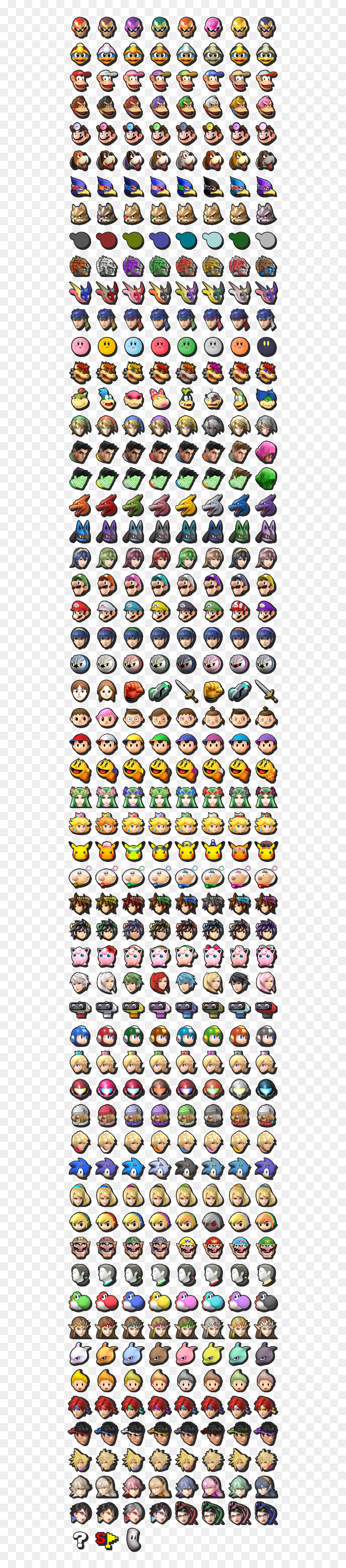 Kleancolor Nail Polish Color Chart, HD Png Download - smash bros wii u png