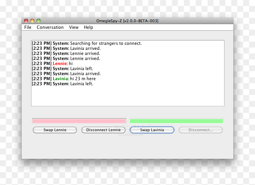 Screenshot, HD Png Download - omegle png