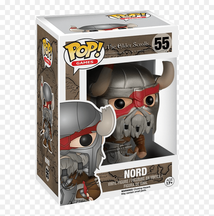 Nord Elder Scrolls Funko, HD Png Download - elder scrolls online png