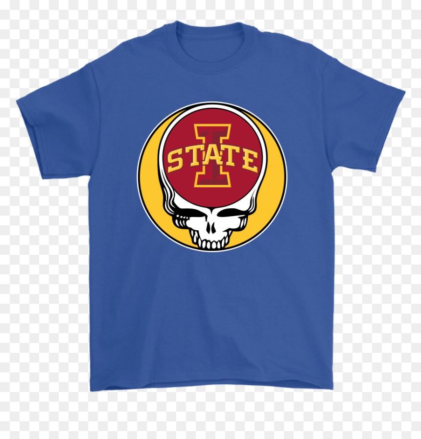 Ncaa Football Iowa State Cyclones X Grateful Dead Shirts - 49ers Grateful Dead Shirts, HD Png Download - iowa state png