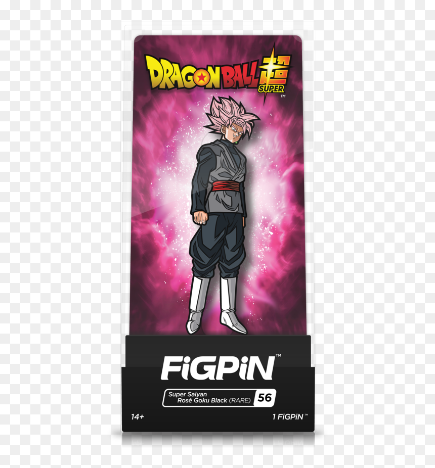 Goku Black Rose Figpin, HD Png Download - super saiyan rose png