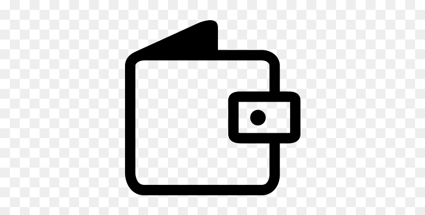 Free Wallet Icon Vector Png - Wallet Icon Font Awesome, Transparent Png - label vector png