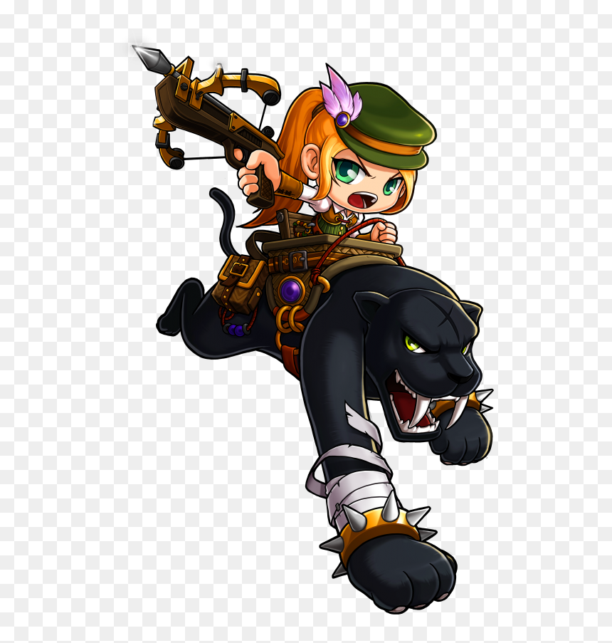 Maplestory Wild Hunter Png, Transparent Png - maplestory png