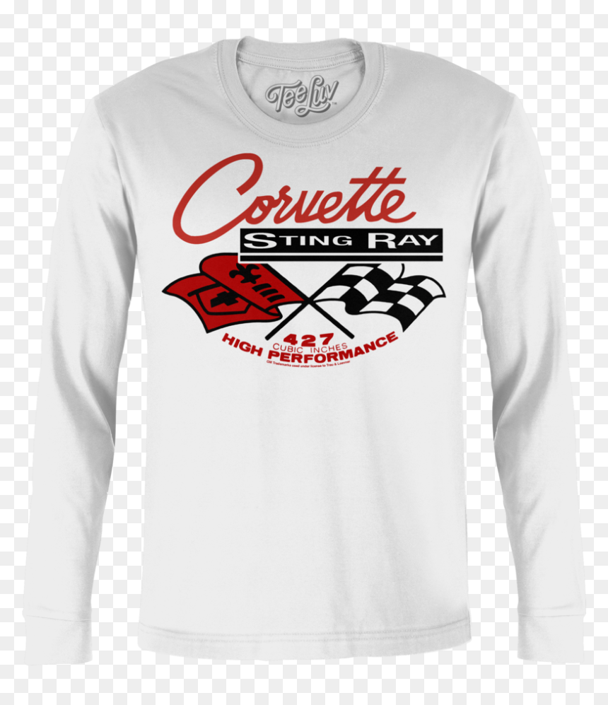 Transparent Corvette Stingray Png - Long-sleeved T-shirt, Png Download - autism ribbon png