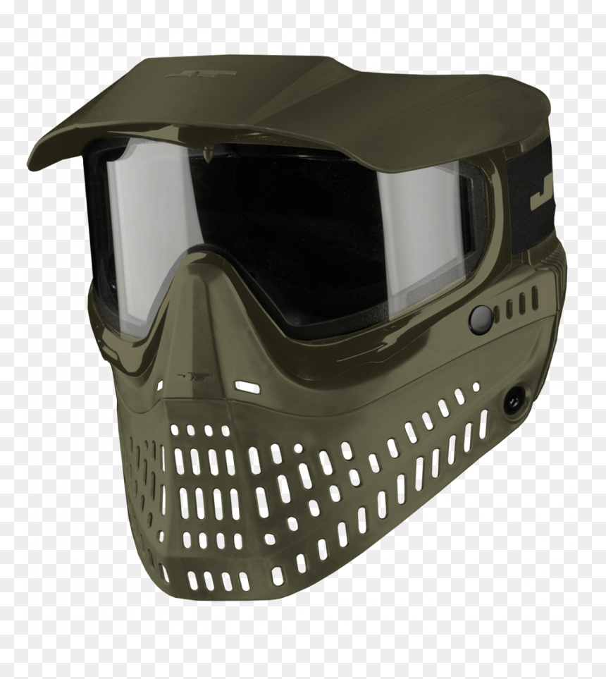 Jt Proshield - Olive - Jt Spectra, HD Png Download - paintball mask png