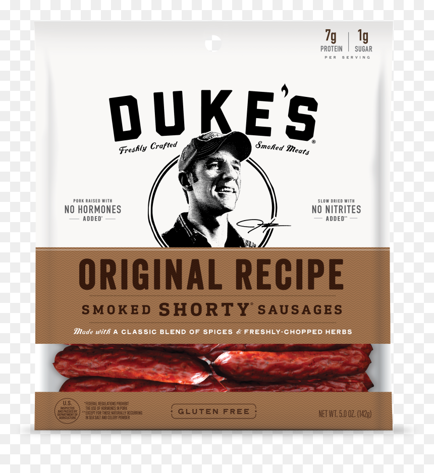 Duke's Original Shorty Smoked Sausages, HD Png Download - chef boyardee png
