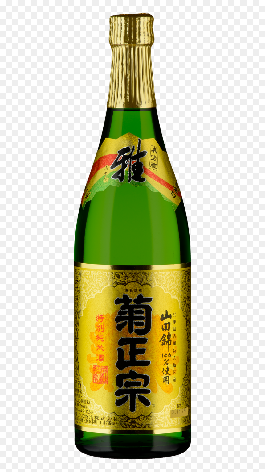 Miyabi - Glass Bottle, HD Png Download - sake png