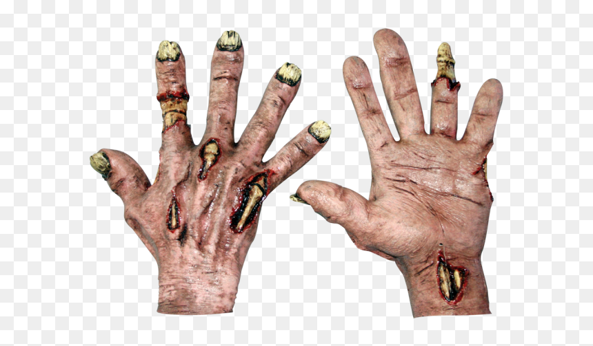 Zombie Flesh Hands, HD Png Download - scary hand png
