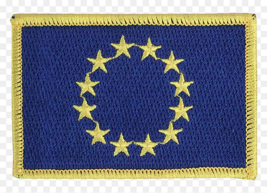 European Union Eu Flag Patch - Bandera De Islas Cook, HD Png Download - eu flag png