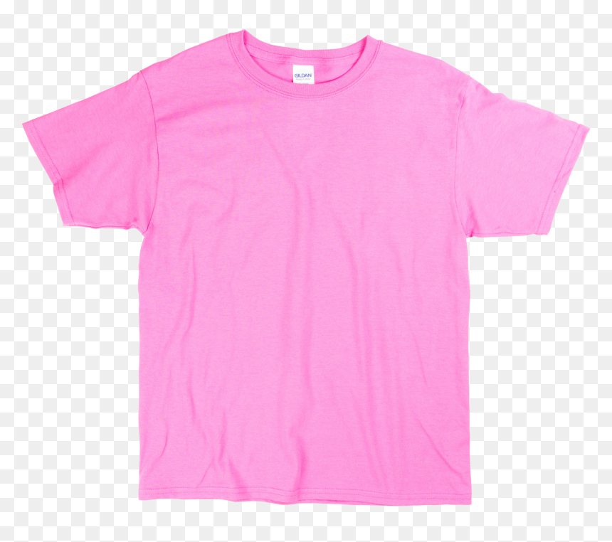 Azalea - Gd 5000b - Bella Canvas Neon Pink, HD Png Download - pink shirt png