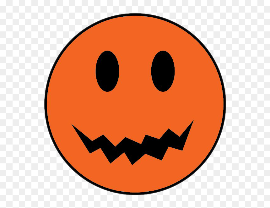 Smiley Halloween Png Image - Circle, Transparent Png - emojis faces png