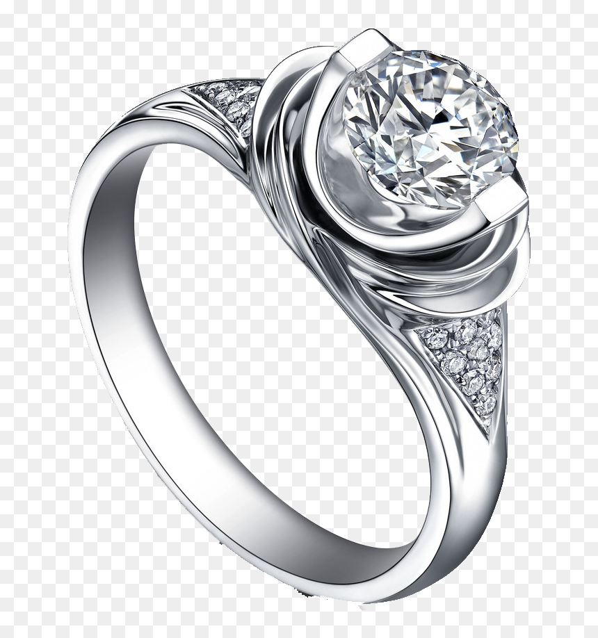 Banner Freeuse Rings Drawing Silver Ring - Silver Ring Drawing, HD Png Download - silver ring png