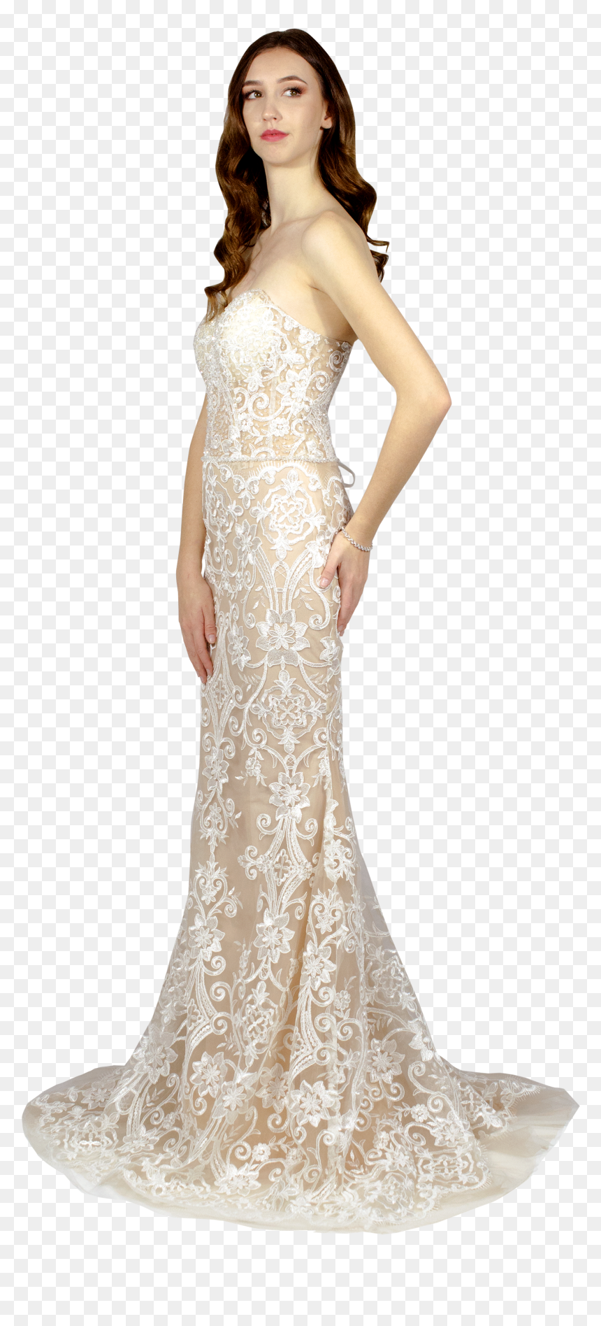 Gown, HD Png Download - wedding dresses png
