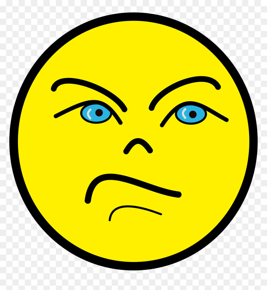 Angry, Anger, Disappointed, Las, Cute, Child, Fun - Smile, HD Png Download - disappointed png