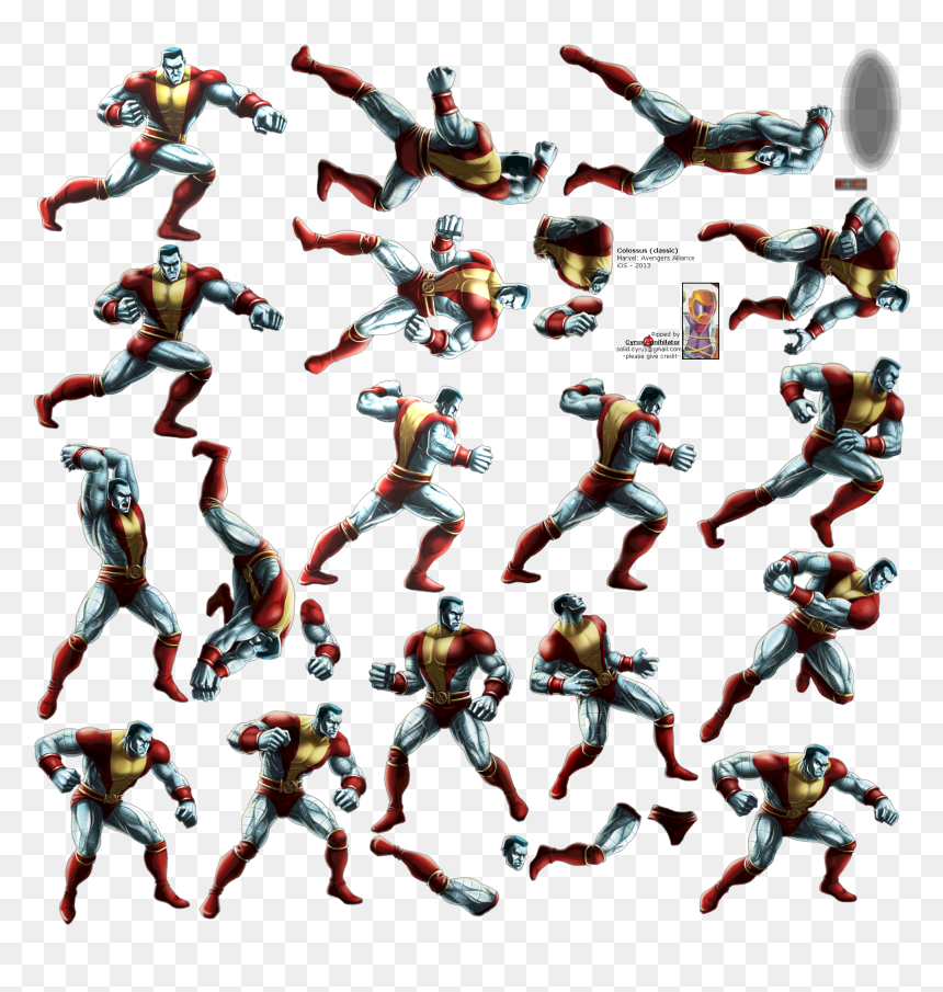 Click To View Full Size - Colossus Marvel Vs Capcom, HD Png Download - capcom png