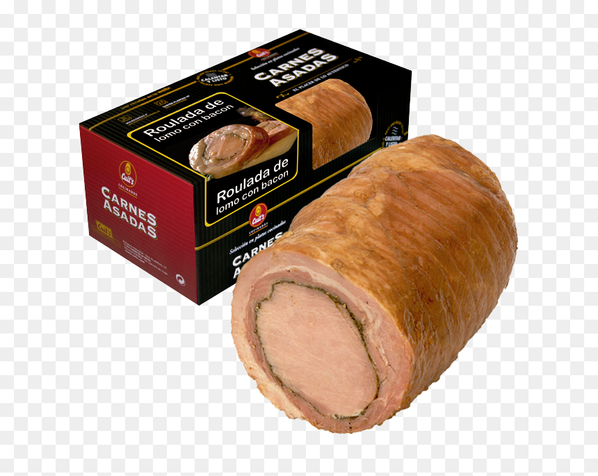 Roulada Fiambre, HD Png Download - bacon.png