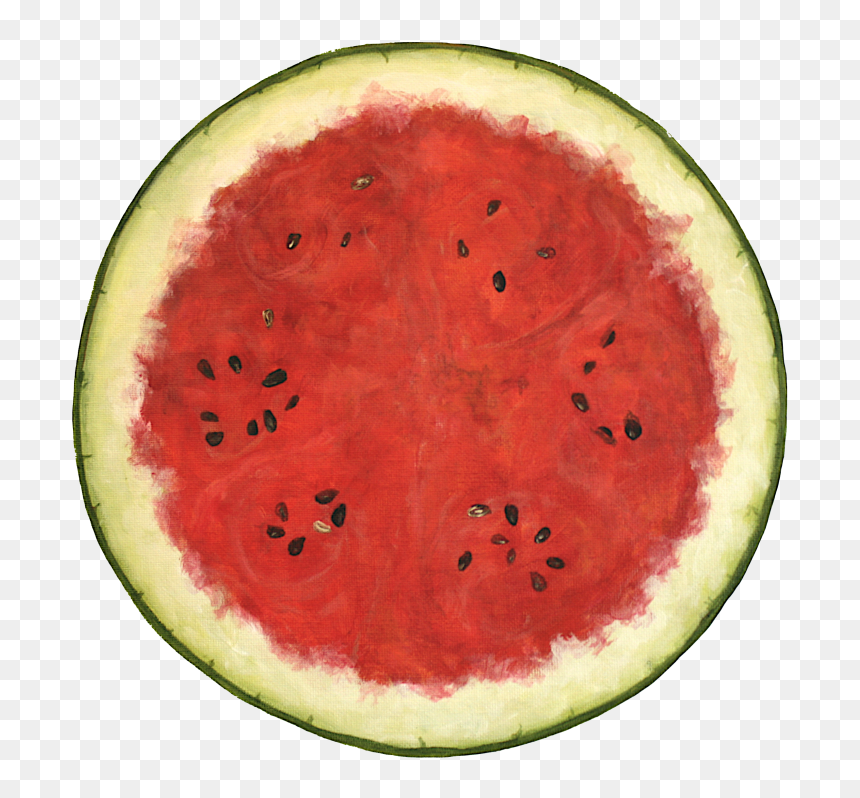 Clip Art Cracked Watermelon - Jj Thomson Watermelon Model, HD Png Download - watermelon.png