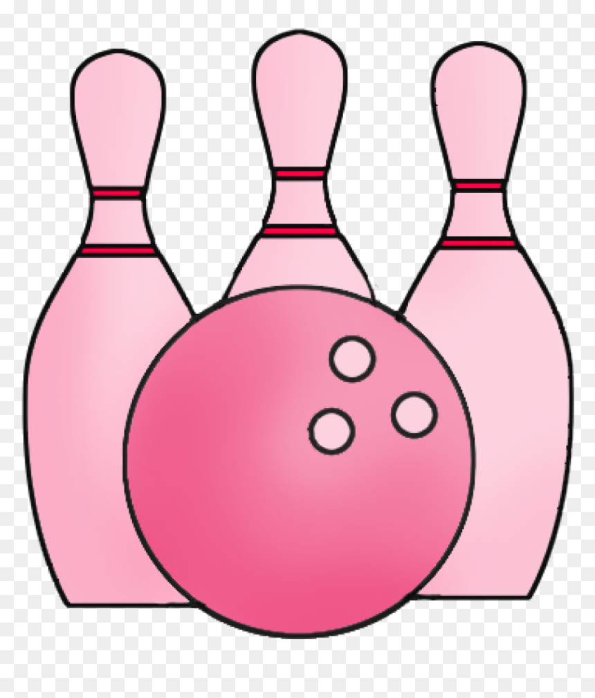 Transparent Bowling Clipart Png - Bowling Pink Clipart, Png Download - pineapple .png