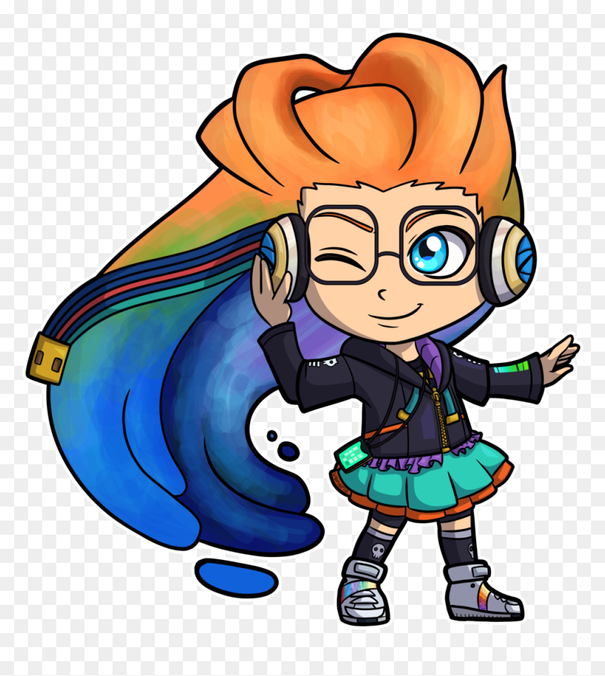 League Of Legends - Cartoon, HD Png Download - zoe png