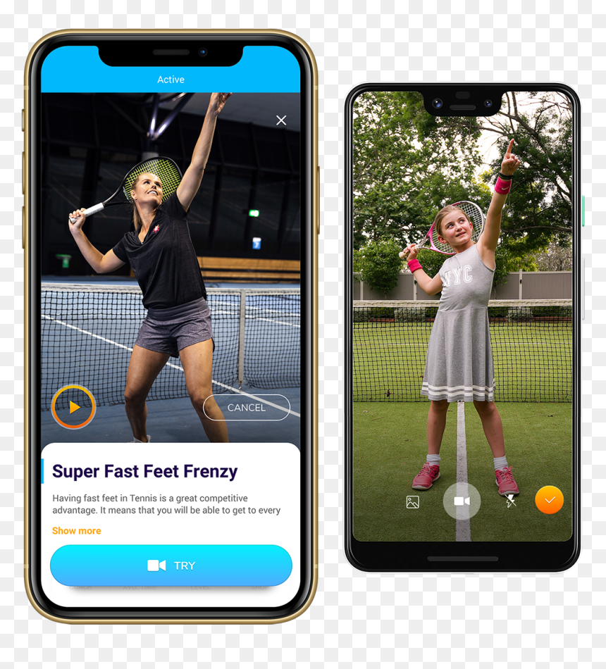 Soft Tennis, HD Png Download - super girl png