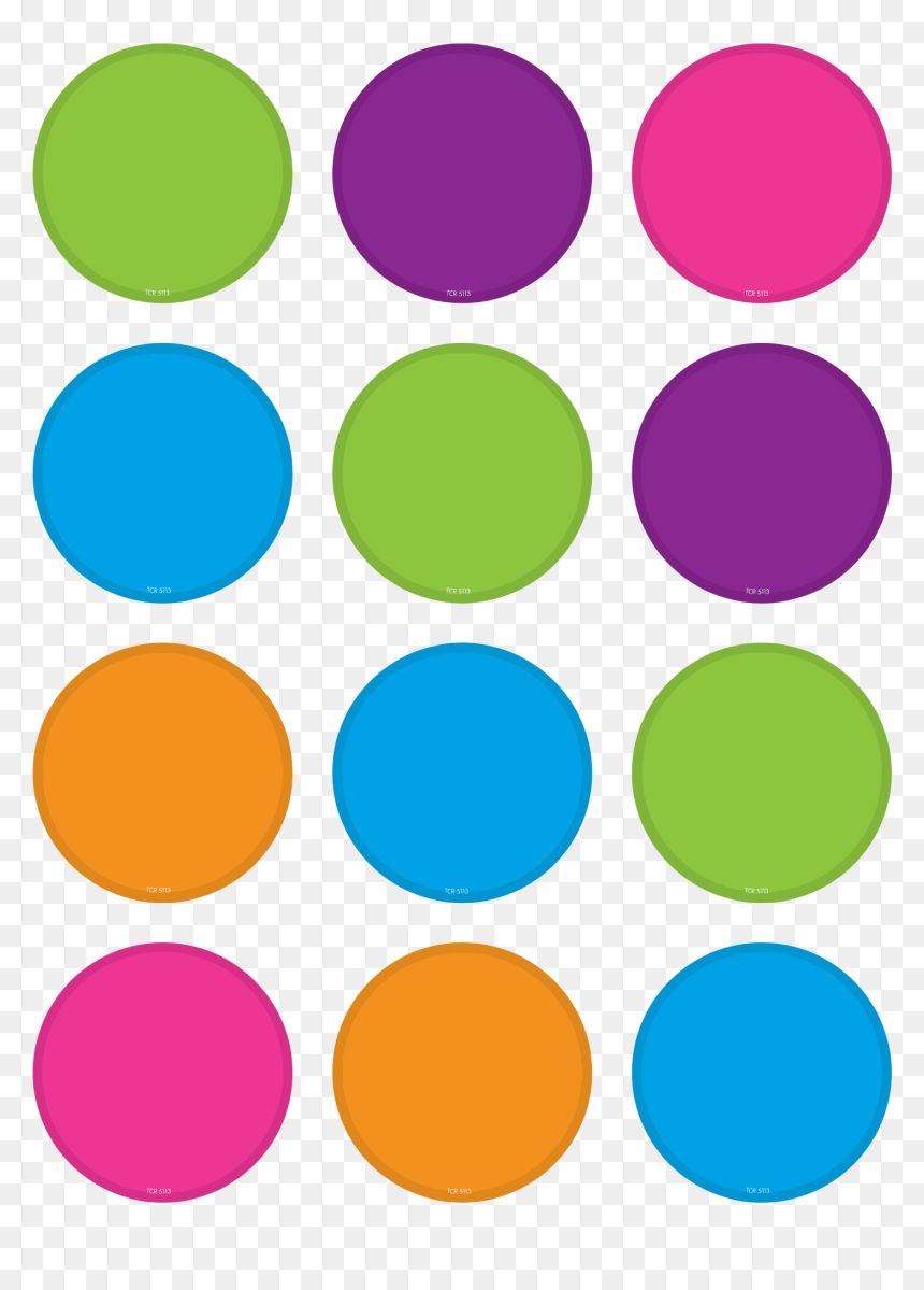 Bright Circles, HD Png Download - color circle png