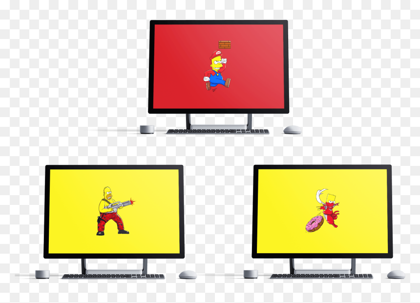 Led-backlit Lcd Display, HD Png Download - nes cartridge png
