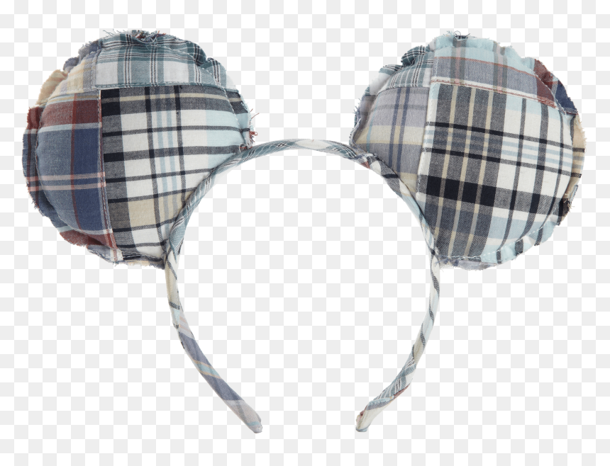 Rag & Bone Mickey Ears - Tartan, HD Png Download - disney ears png