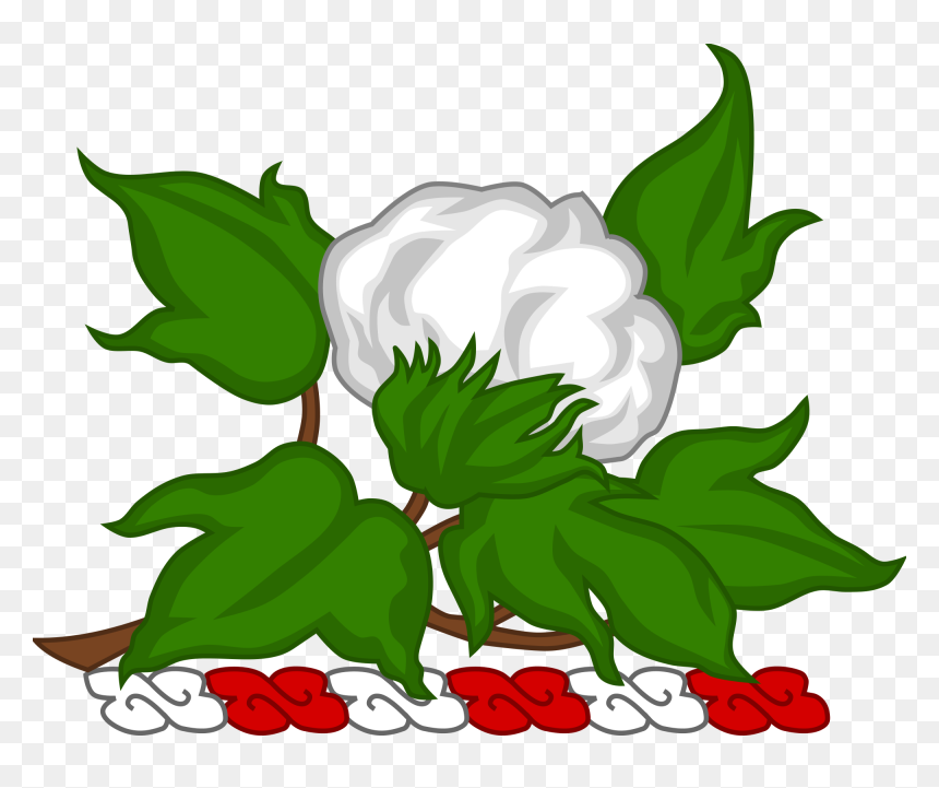 Military Crest Of Alabama, HD Png Download - cotton plant png