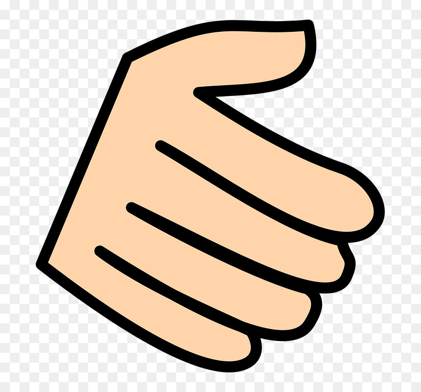 Hand Fingers Thumb - Clipart Fingers, HD Png Download - fingers png