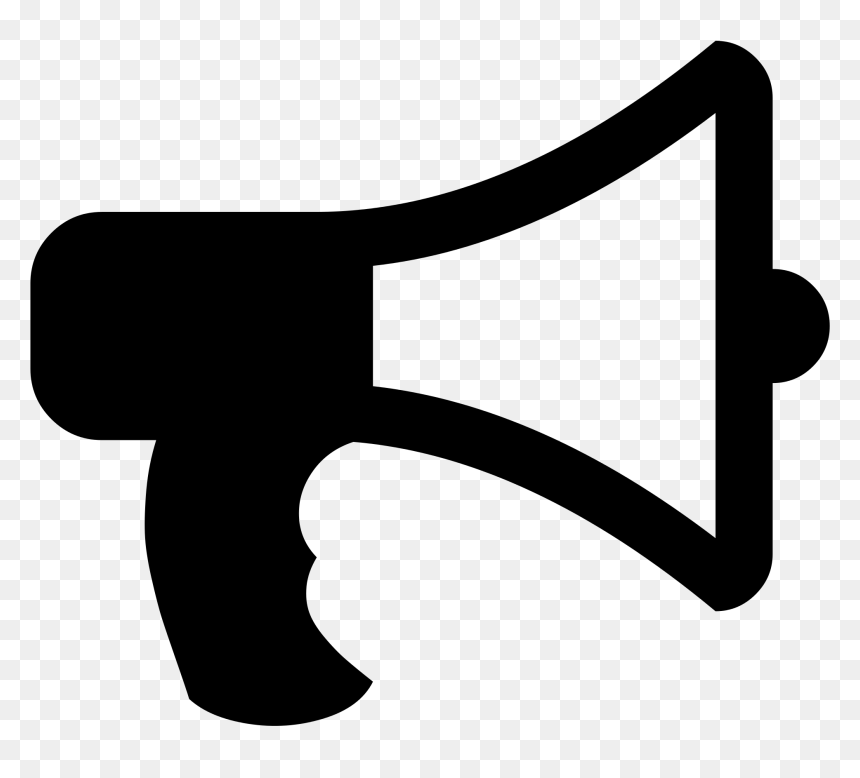 Bullhorn - Bull Horn Icon, HD Png Download - bull horn png