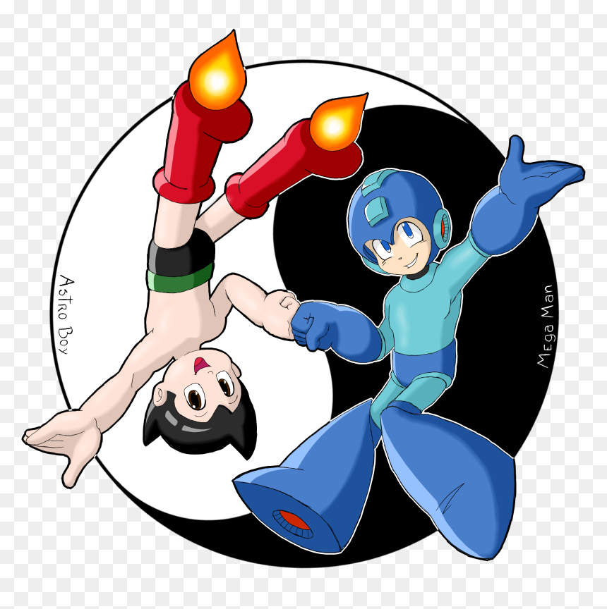 Ast O Boy Astro Boy - Mega Man And Astro Boy, HD Png Download - astro boy png