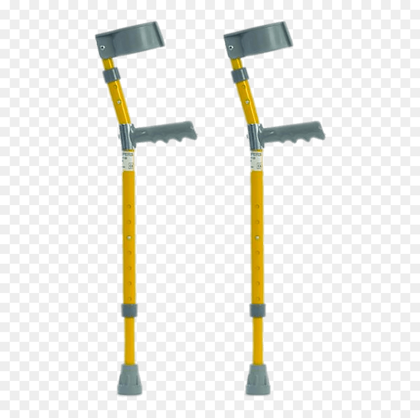Children"s Elbow Crutches - Elbow Crutches, HD Png Download - crutches png