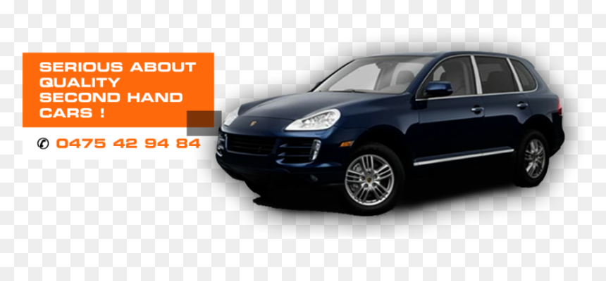 Black Porsche Cayenne, HD Png Download - used cars png