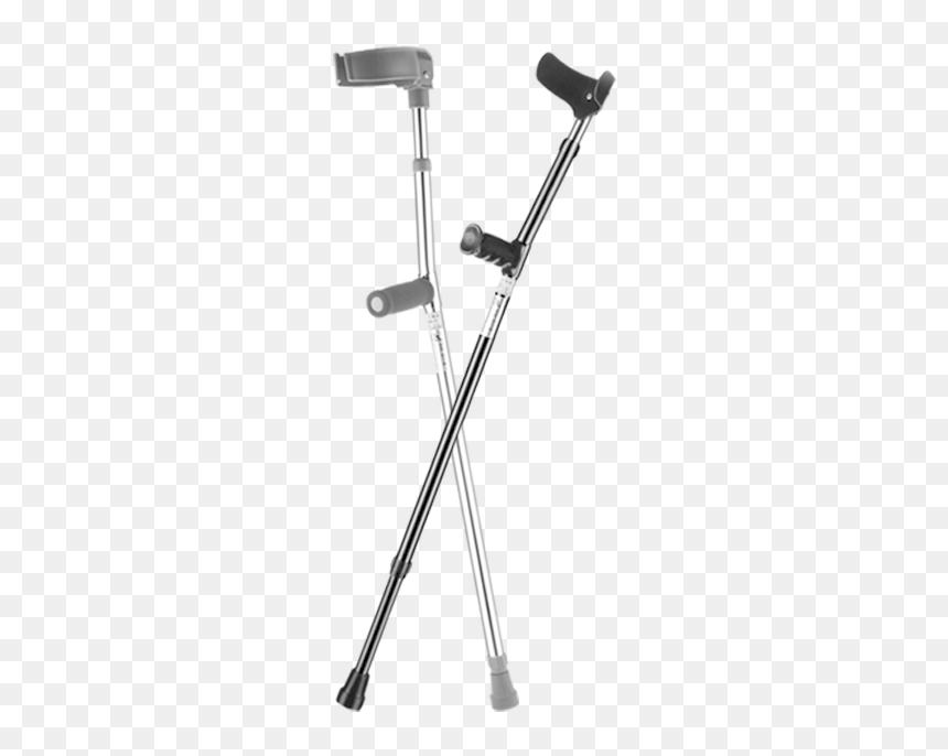 Non Slip Arm Type Crutch Medical Elbow Crutches Contraction - Exercise Equipment, HD Png Download - crutches png