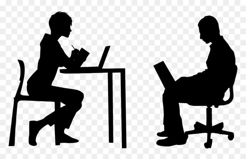 Education Week Is It Time For The American Approach - Sitting At Desk Silhouette, HD Png Download - group of people sitting png